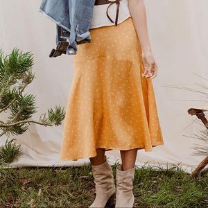 🆕 Matilda Jane Good Hart MIDTOWN Skirt Midi L